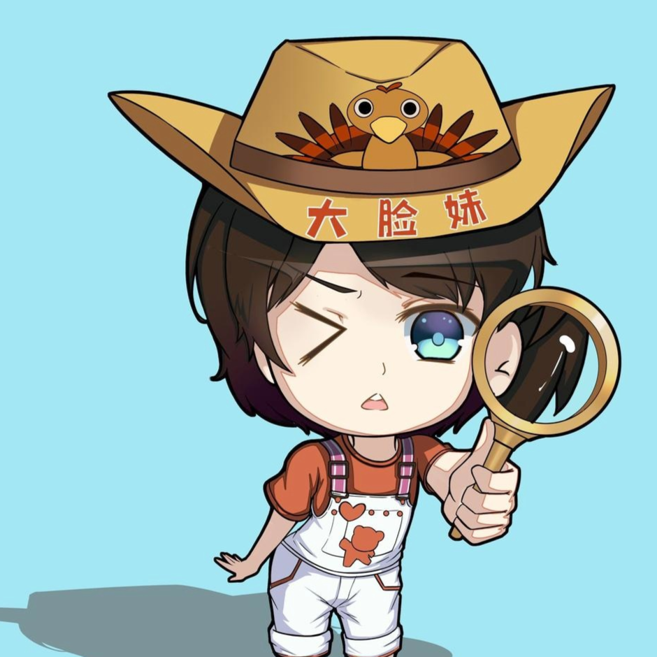 绝地求生大脸妹